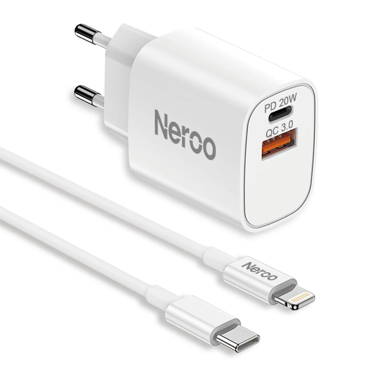 Neroo 20W PD + QC 3.0 Laddare